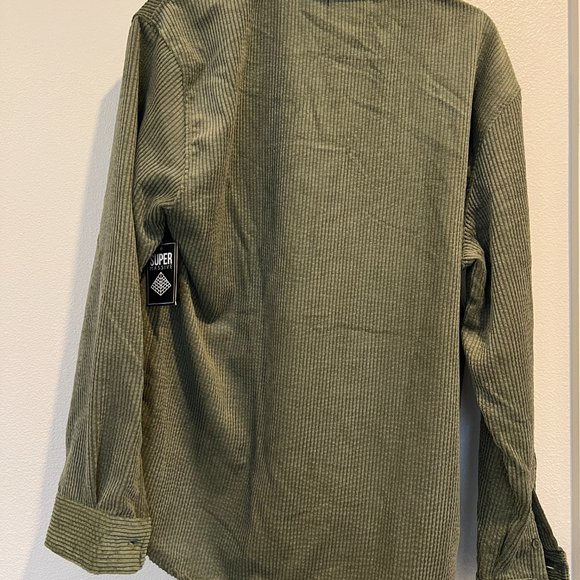 Corduroy Long sleeve button down - Men's medium - Picture 2 of 2